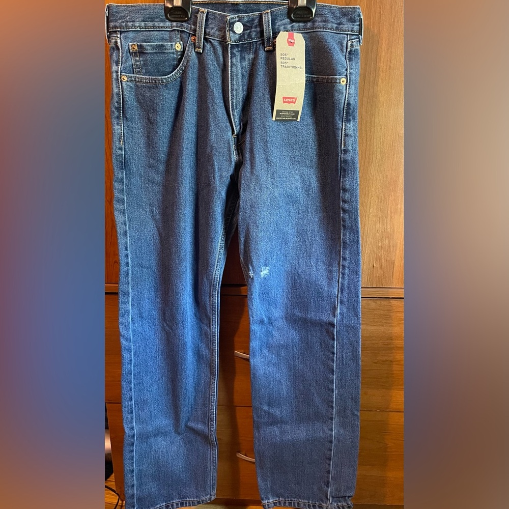 Levi's Relaxed Blue Jeans Classic Denim